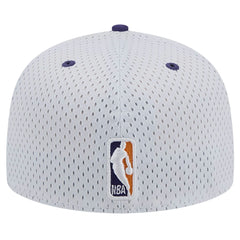 New Era - Phoenix Suns Throwback 2Tone 59FIFTY Fitted Hat - White/Purple
