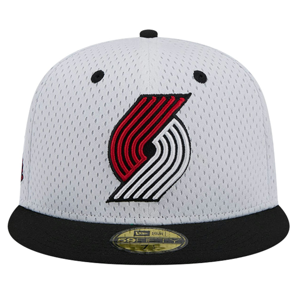 New Era - Portland Trail Blazers Throwback 2Tone 59FIFTY Fitted Hat - White/Black