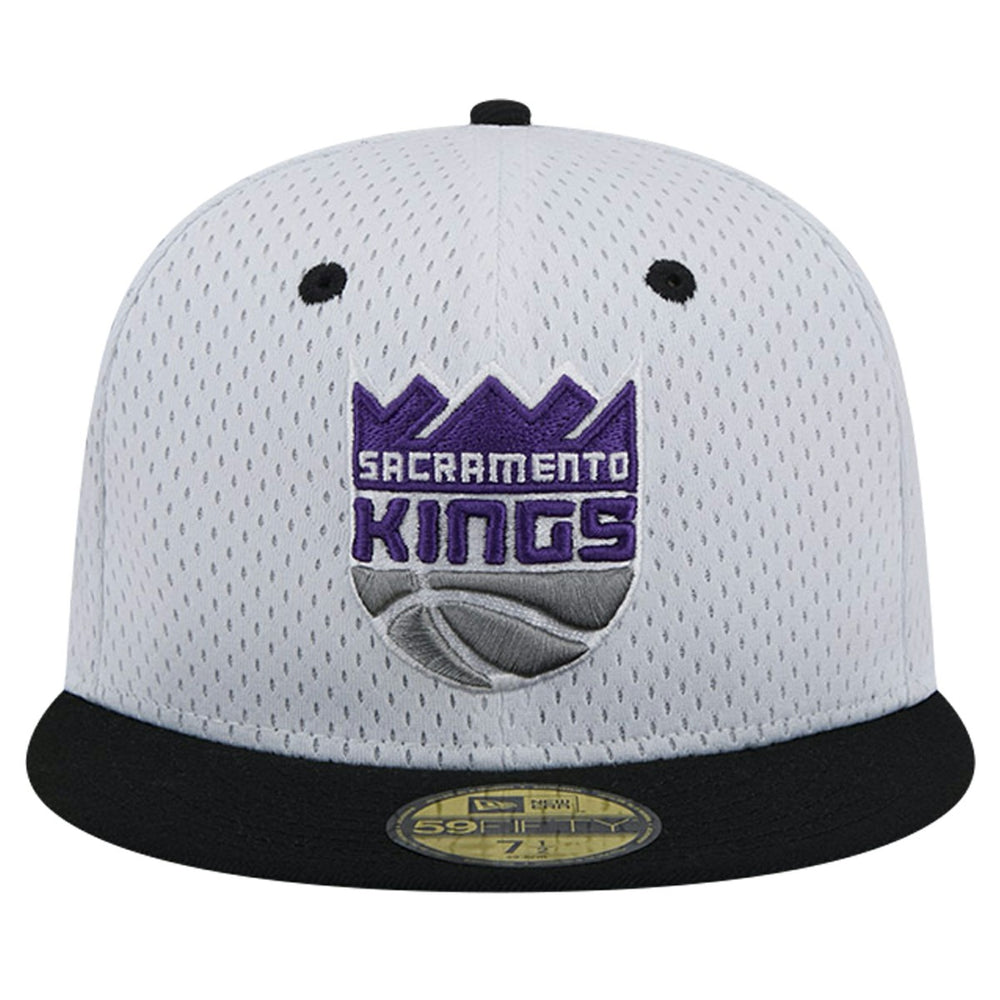 New Era - Sacramento Kings Throwback 2Tone 59FIFTY Fitted Hat - White/Black