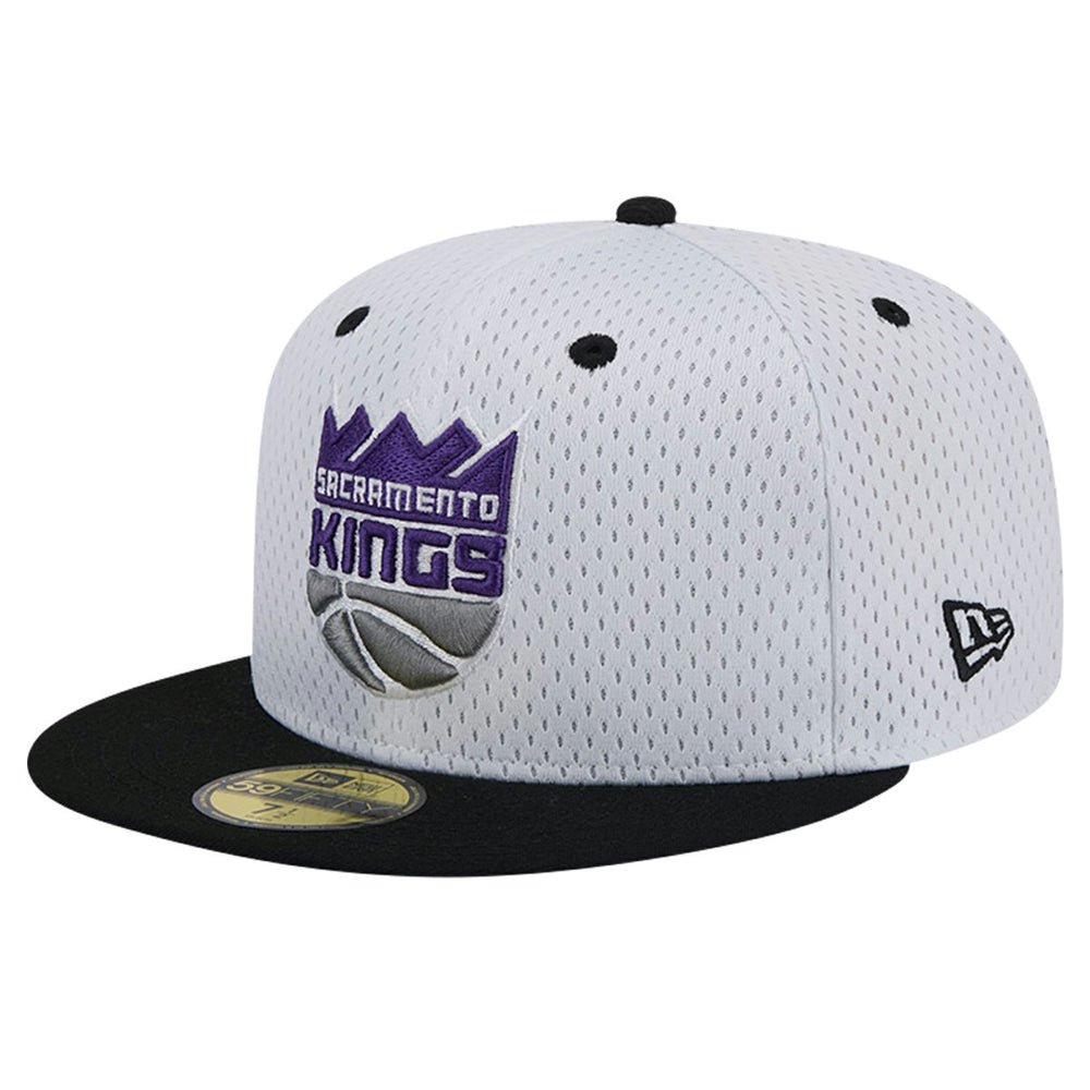 New Era - Sacramento Kings Throwback 2Tone 59FIFTY Fitted Hat - White/Black