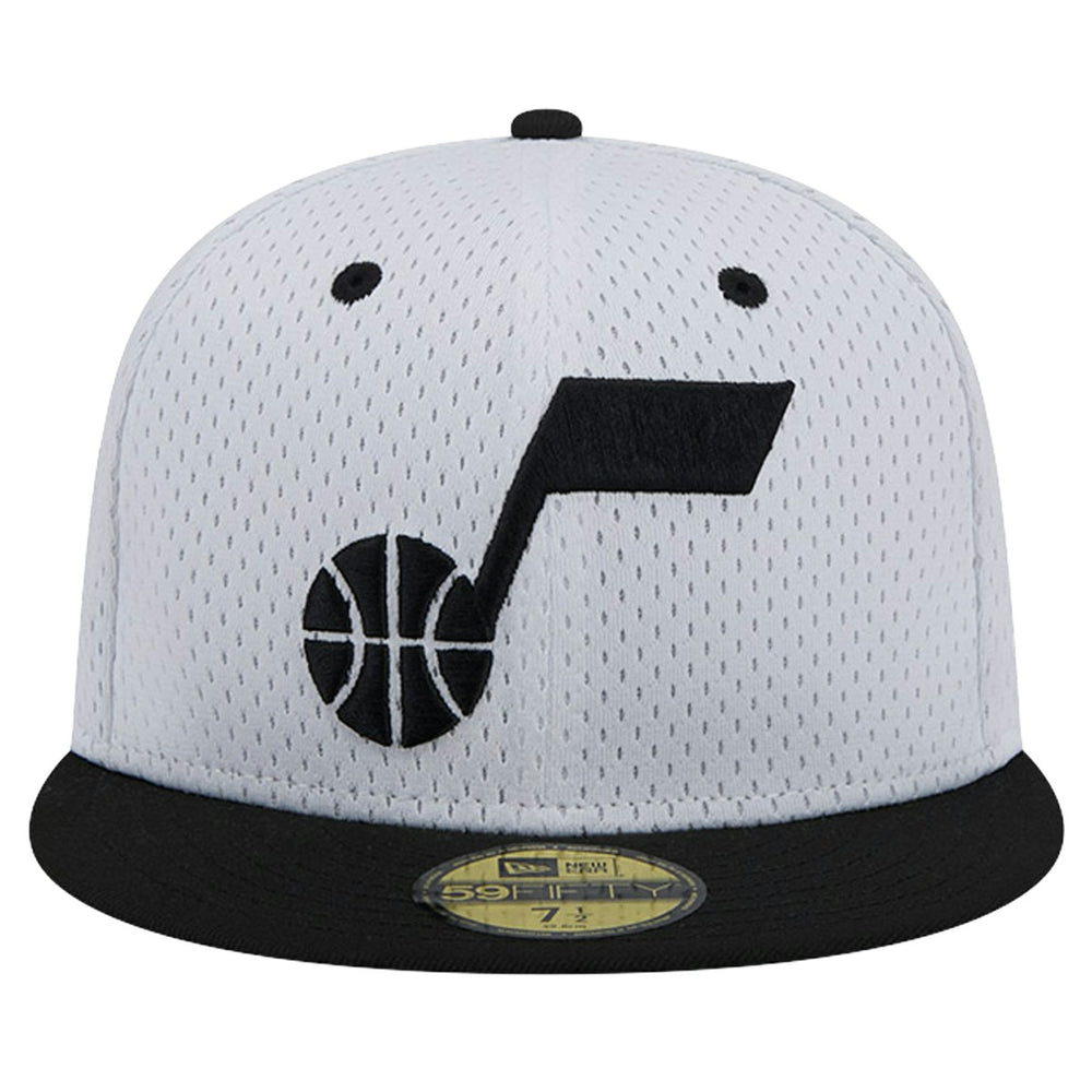 New Era - Utah Jazz Throwback 2Tone 59FIFTY Fitted Hat - White/Black
