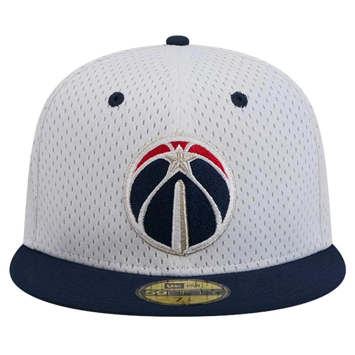 New Era - Washington Wizards Throwback 2Tone 59FIFTY Fitted Hat - White/Navy