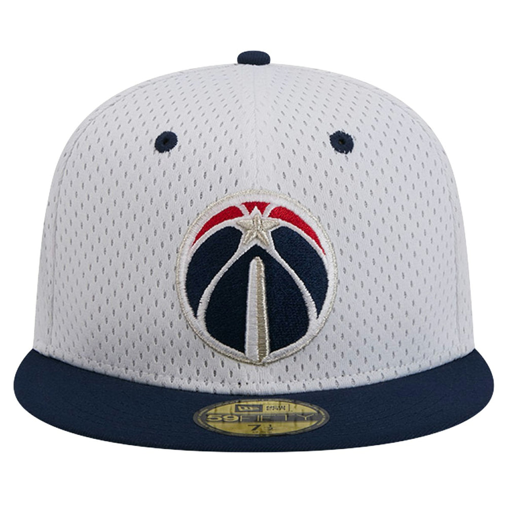 New Era - Washington Wizards Throwback 2Tone 59FIFTY Fitted Hat - White/Navy