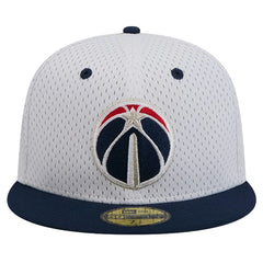 New Era - Washington Wizards Throwback 2Tone 59FIFTY Fitted Hat - White/Navy