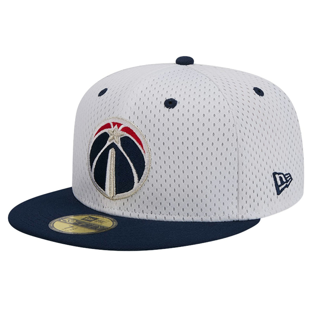 New Era - Washington Wizards Throwback 2Tone 59FIFTY Fitted Hat - White/Navy