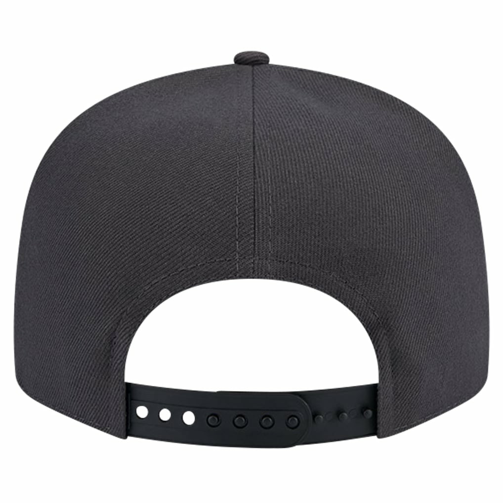 New Era - Brooklyn Nets Throwback Gradient Tech Font 9FIFTY Snapback Hat - White/Black