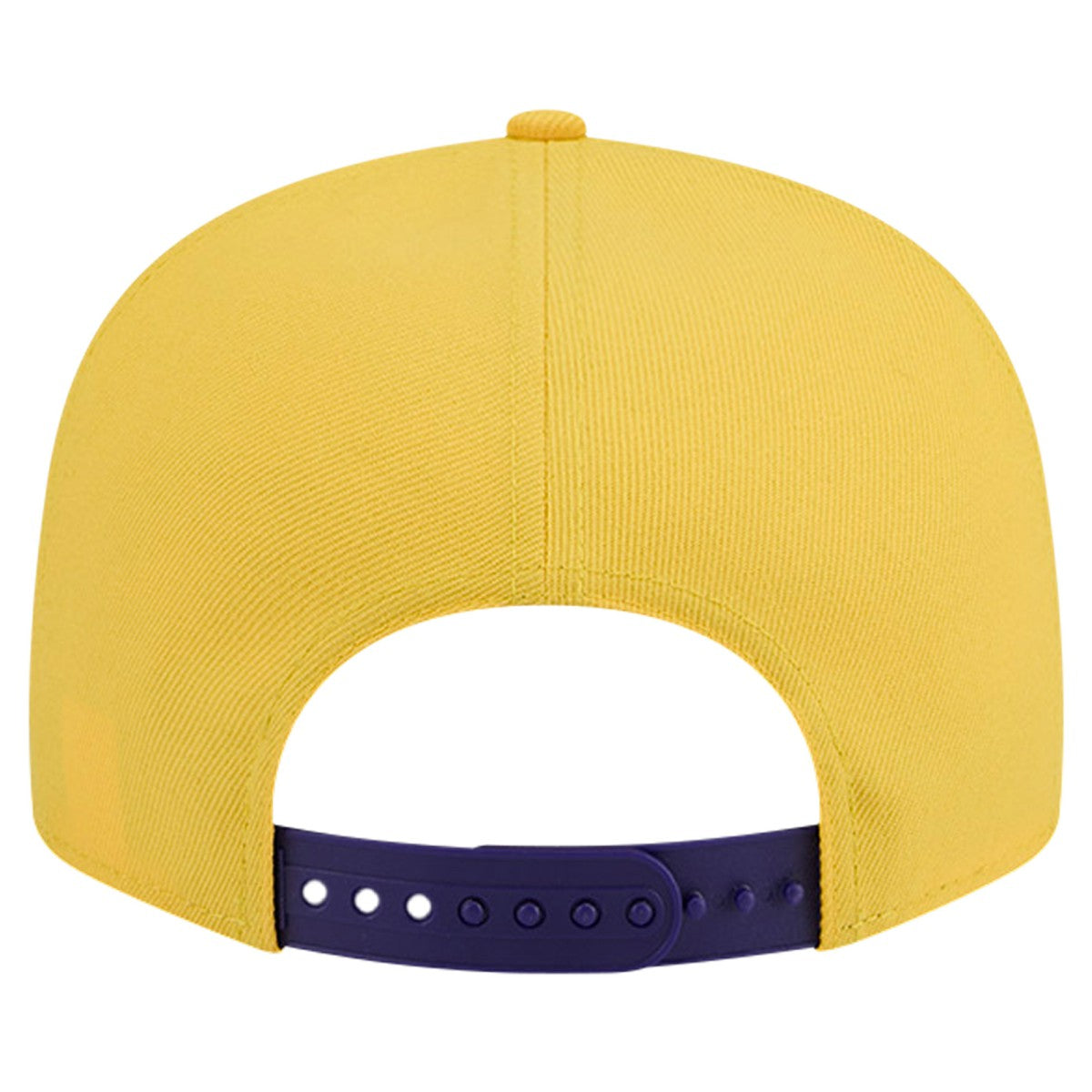 New Era - Los Angeles Lakers Throwback Gradient Tech Font 9FIFTY Snapback Hat - White/Purple