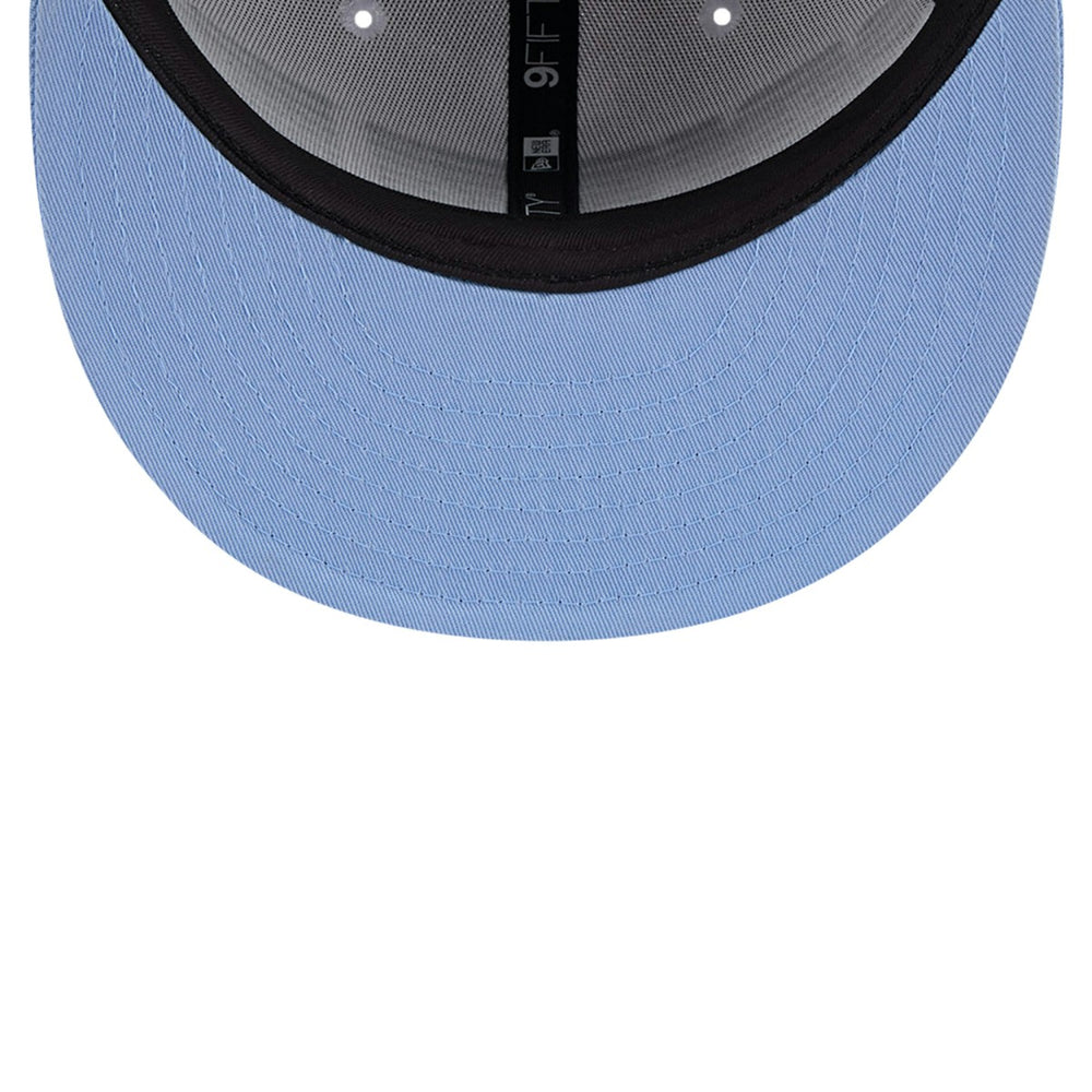 New Era - Memphis Grizzlies Throwback Gradient Tech Font 9FIFTY Snapback Hat - White/Light Blue