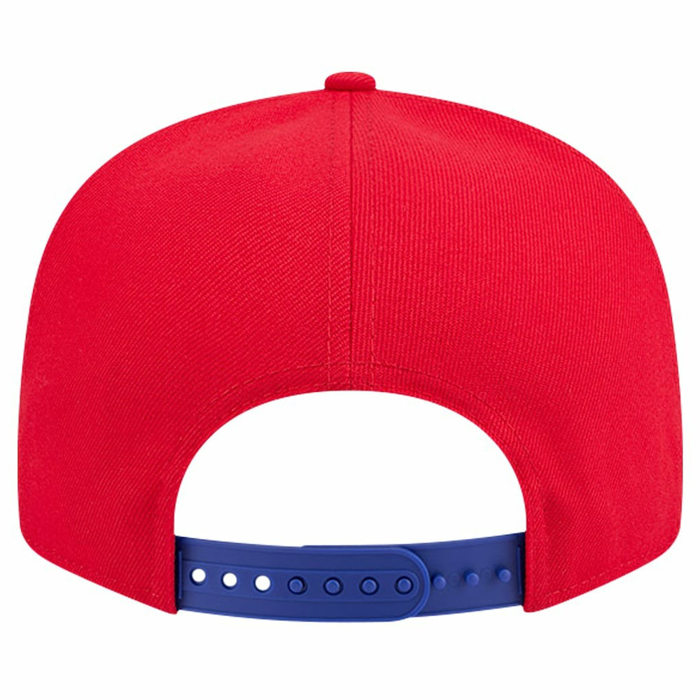 New Era - Philadelphia 76ers Throwback Gradient Tech Font 9FIFTY Snapback Hat - White/Royal