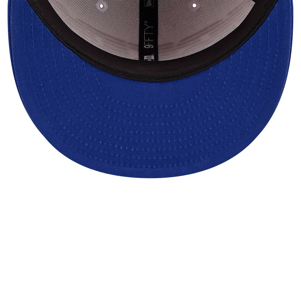 New Era - Philadelphia 76ers Throwback Gradient Tech Font 9FIFTY Snapback Hat - White/Royal
