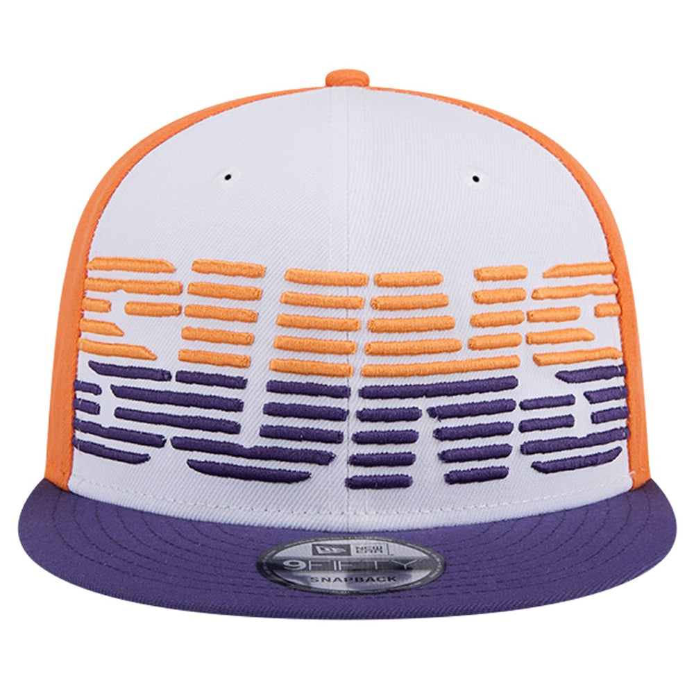 New Era - Phoenix Suns Throwback Gradient Tech Font 9FIFTY Snapback Hat - White/Purple