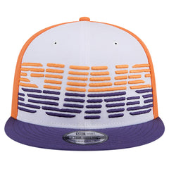 New Era - Phoenix Suns Throwback Gradient Tech Font 9FIFTY Snapback Hat - White/Purple