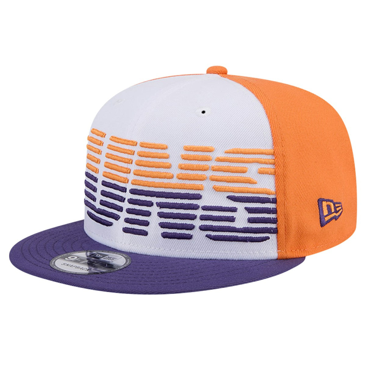 New Era - Phoenix Suns Throwback Gradient Tech Font 9FIFTY Snapback Hat - White/Purple