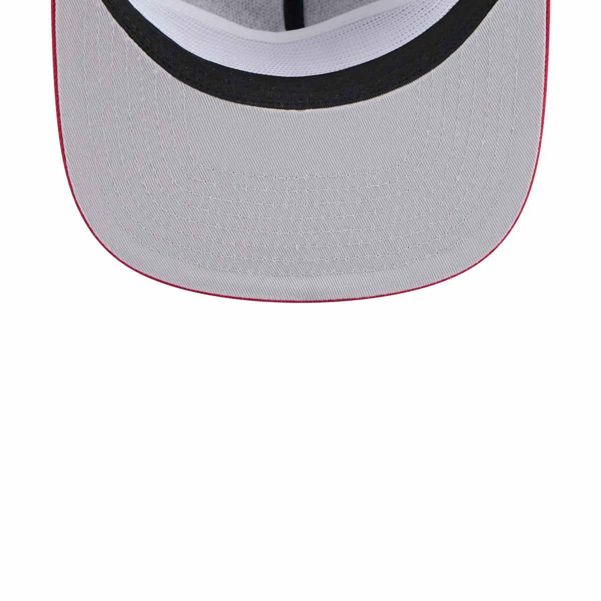 New Era - Miami Heat Throwback Team Arch Golfer Snapback Hat - Black/Red