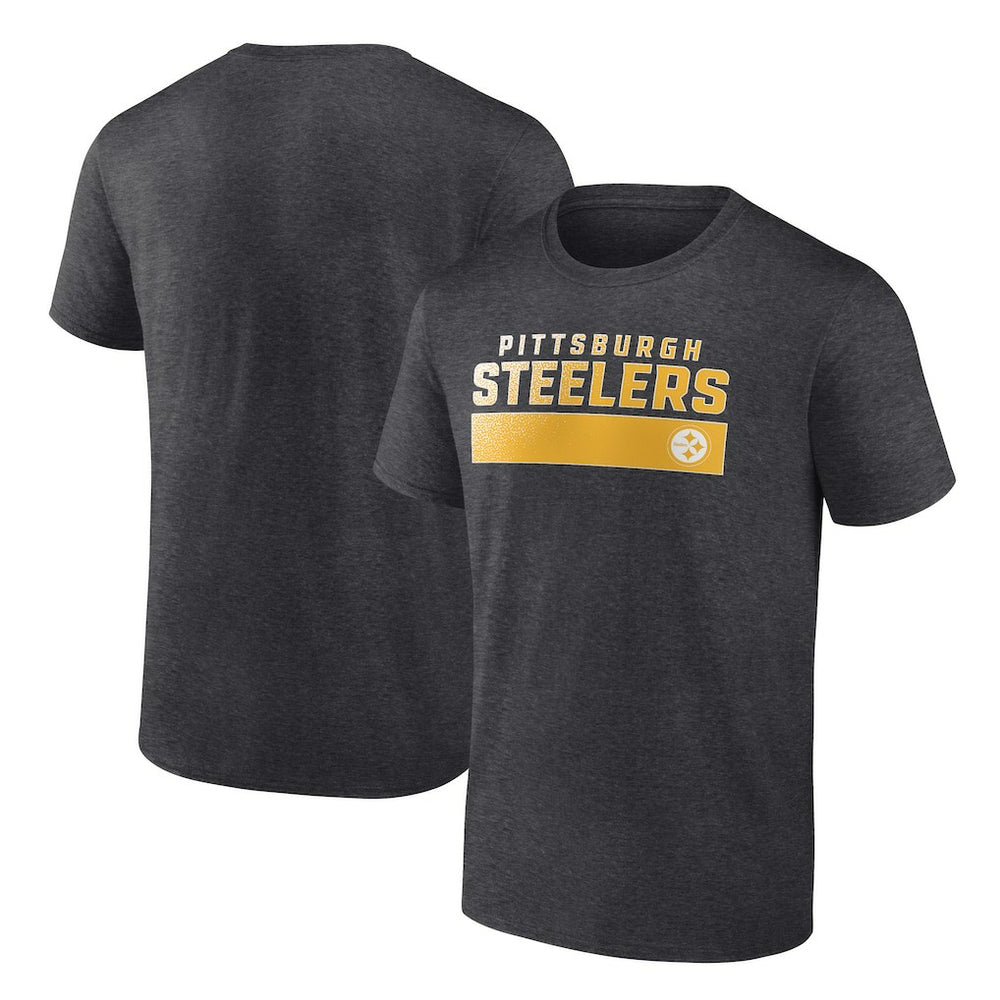 Pittsburgh Steelers T-Shirt Charcoal - Fanatics