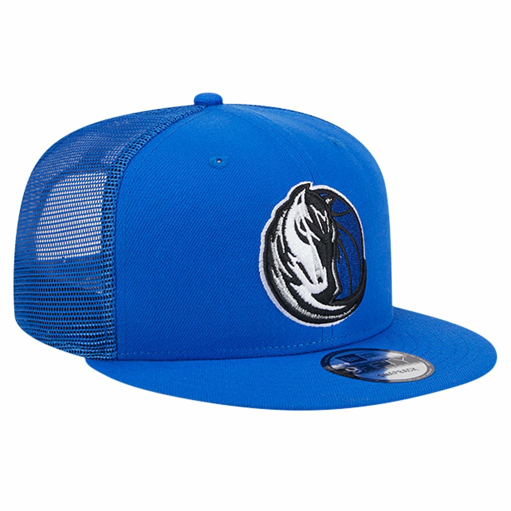 New Era - Dallas Mavericks Meshback 9FIFTY Snapback Hat - Royal