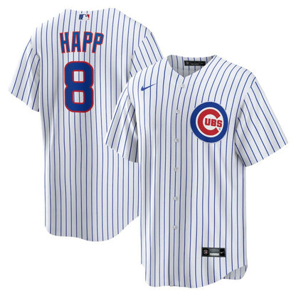 Ian Happ Chicago Cubs Nike Home Replica Jersey - White | MLB Jerseys