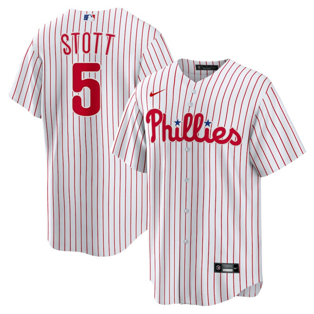 Bryson Stott Philadelphia Phillies Nike Replica Player Jersey - White | MLB Jerseys