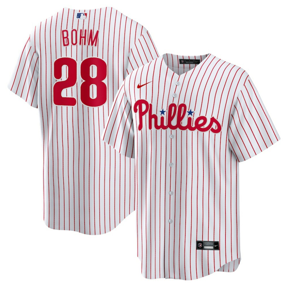 Alec Bohm Philadelphia Phillies Nike Replica Player Jersey Near Me