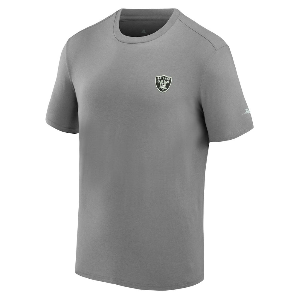 Las Vegas Raiders Thirst & Gull T-Shirt Gray - Tommy Bahama