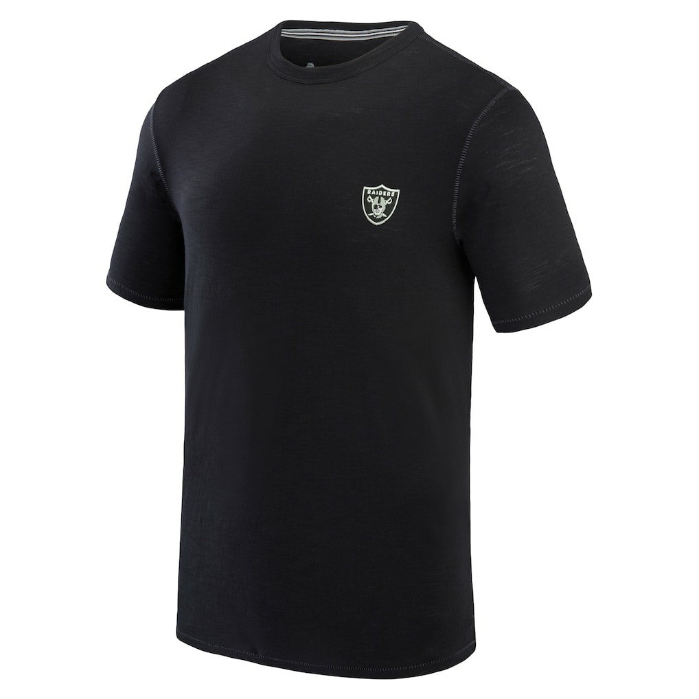 Las Vegas Raiders Bali Beach T-Shirt Black - Tommy Bahama