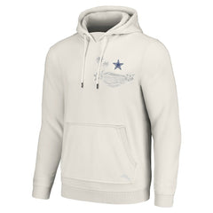 Dallas Cowboys Home Game Pullover Hoodie White - Tommy Bahama