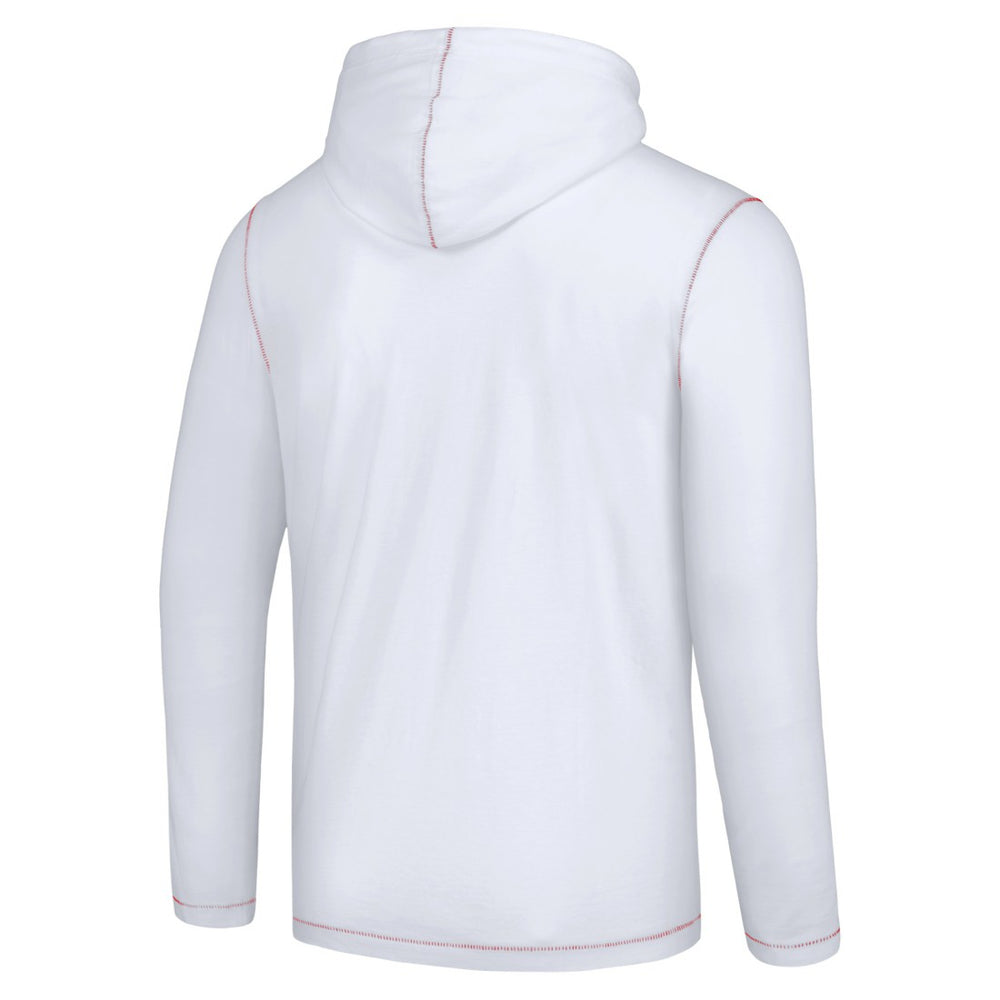 Tampa Bay Buccaneers Graffiti Touchdown Pullover Hoodie White - Tommy Bahama