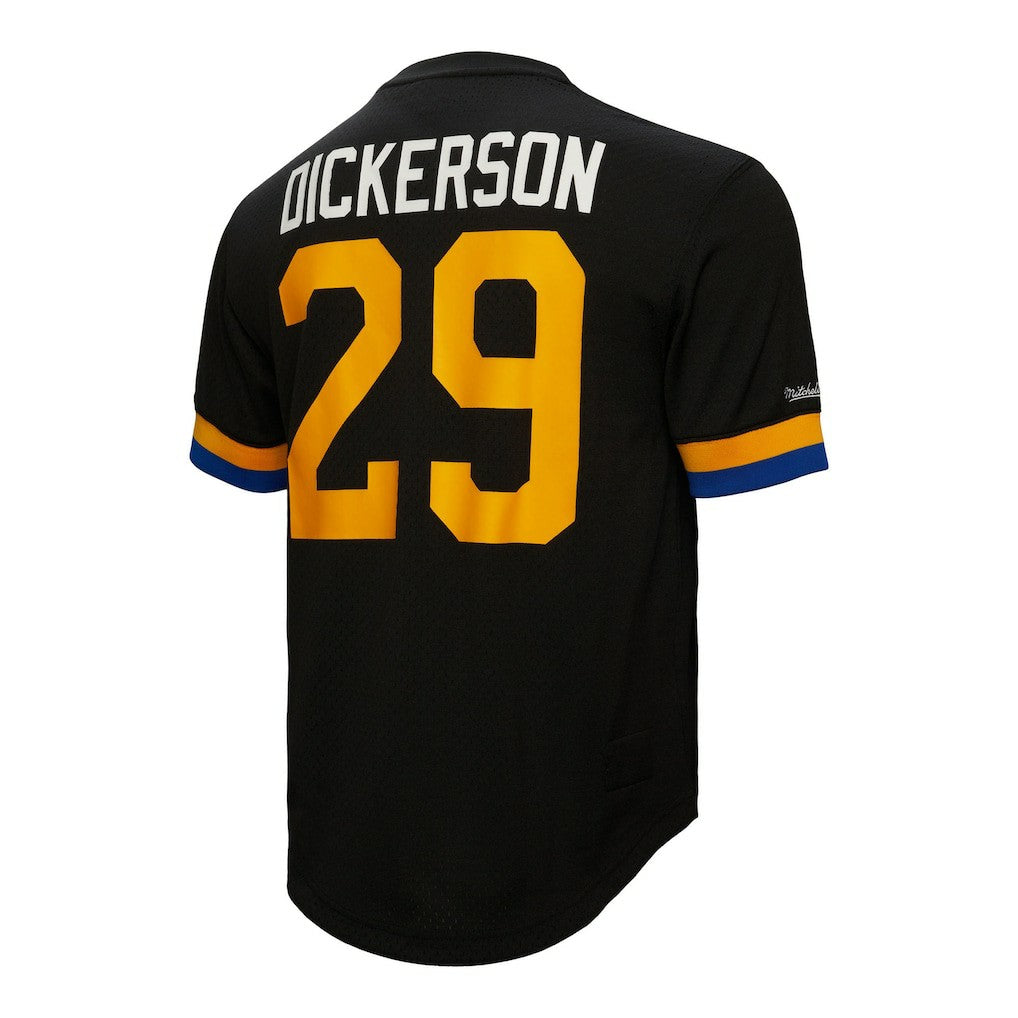 Eric Dickerson Los Angeles Rams Retired Player Name & Number Mesh Top Black - Mitchell & Ness