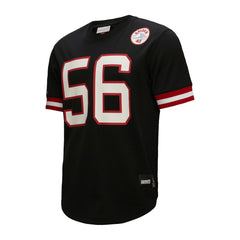 Lawrence Taylor New York Giants Retired Player Name & Number Mesh Top Black - Mitchell & Ness