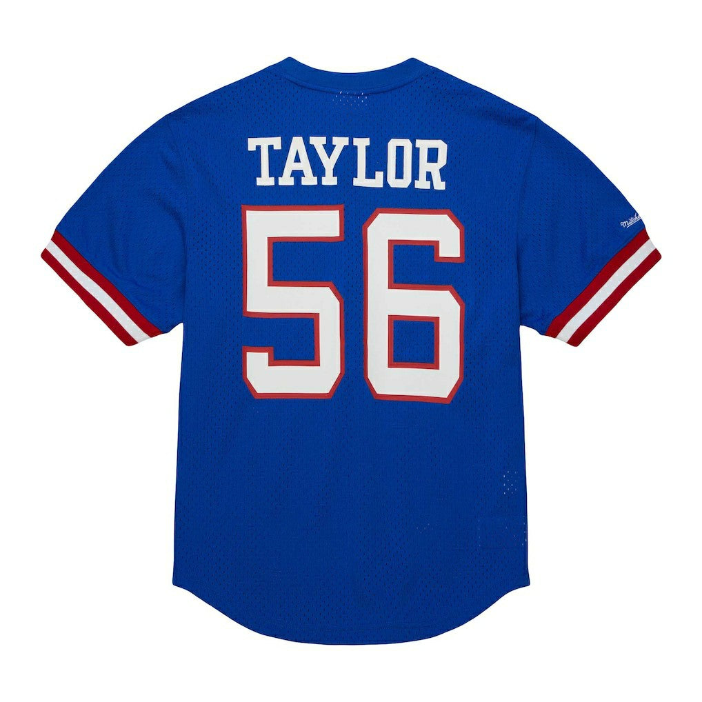 Lawrence Taylor New York Giants Retired Player Name & Number Mesh Top Royal - Mitchell & Ness