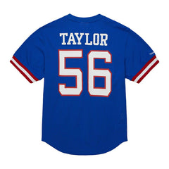 Lawrence Taylor New York Giants Retired Player Name & Number Mesh Top Royal - Mitchell & Ness