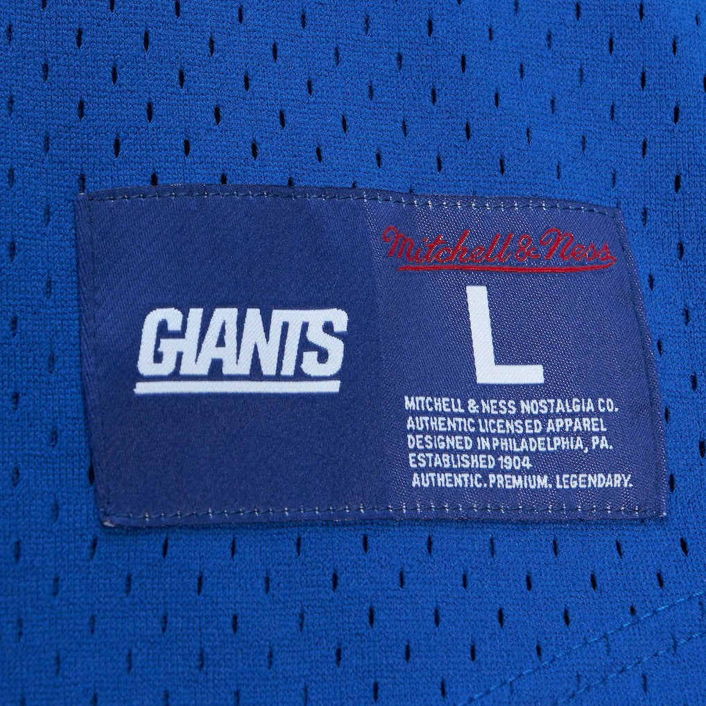 Lawrence Taylor New York Giants Retired Player Name & Number Mesh Top Royal - Mitchell & Ness