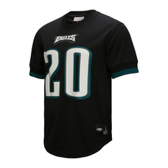 Brian Dawkins Philadelphia Eagles Retired Player Name & Number Mesh Top Black - Mitchell & Ness