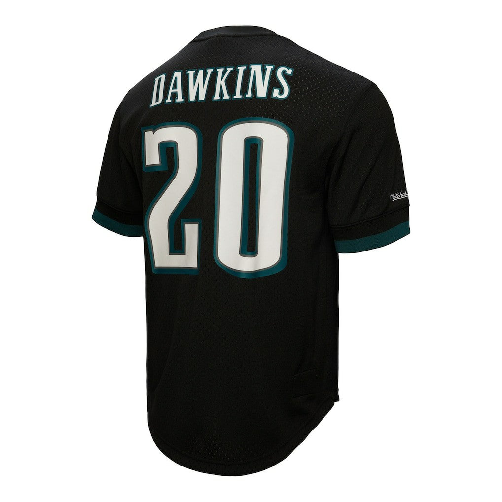 Brian Dawkins Philadelphia Eagles Retired Player Name & Number Mesh Top Black - Mitchell & Ness
