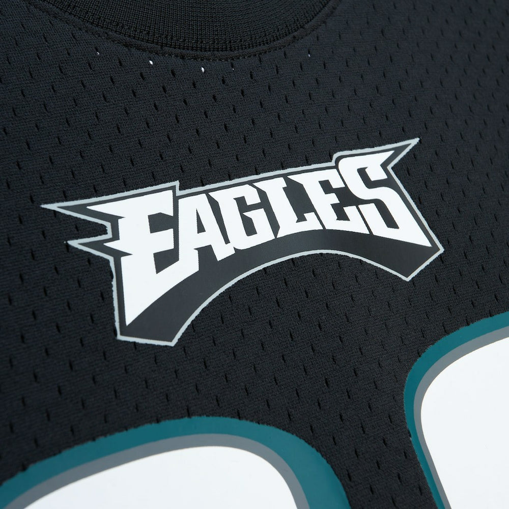 Brian Dawkins Philadelphia Eagles Retired Player Name & Number Mesh Top Black - Mitchell & Ness