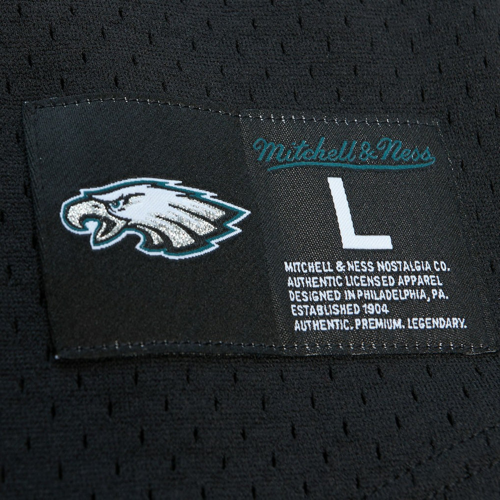 Brian Dawkins Philadelphia Eagles Retired Player Name & Number Mesh Top Black - Mitchell & Ness
