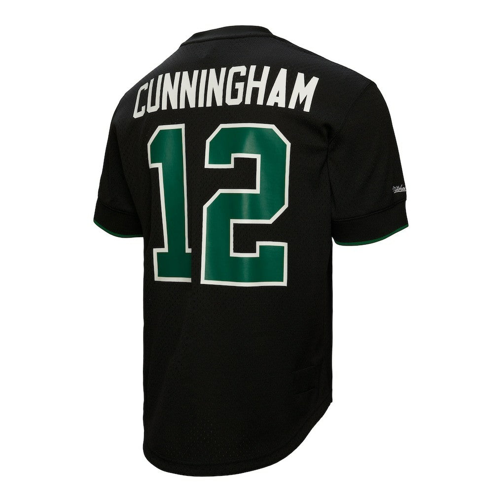 Randall Cunningham Philadelphia Eagles Retired Player Name & Number Mesh Top Black - Mitchell & Ness