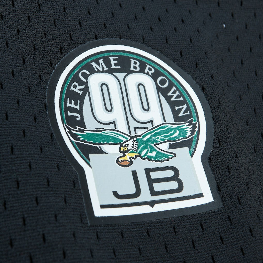 Randall Cunningham Philadelphia Eagles Retired Player Name & Number Mesh Top Black - Mitchell & Ness
