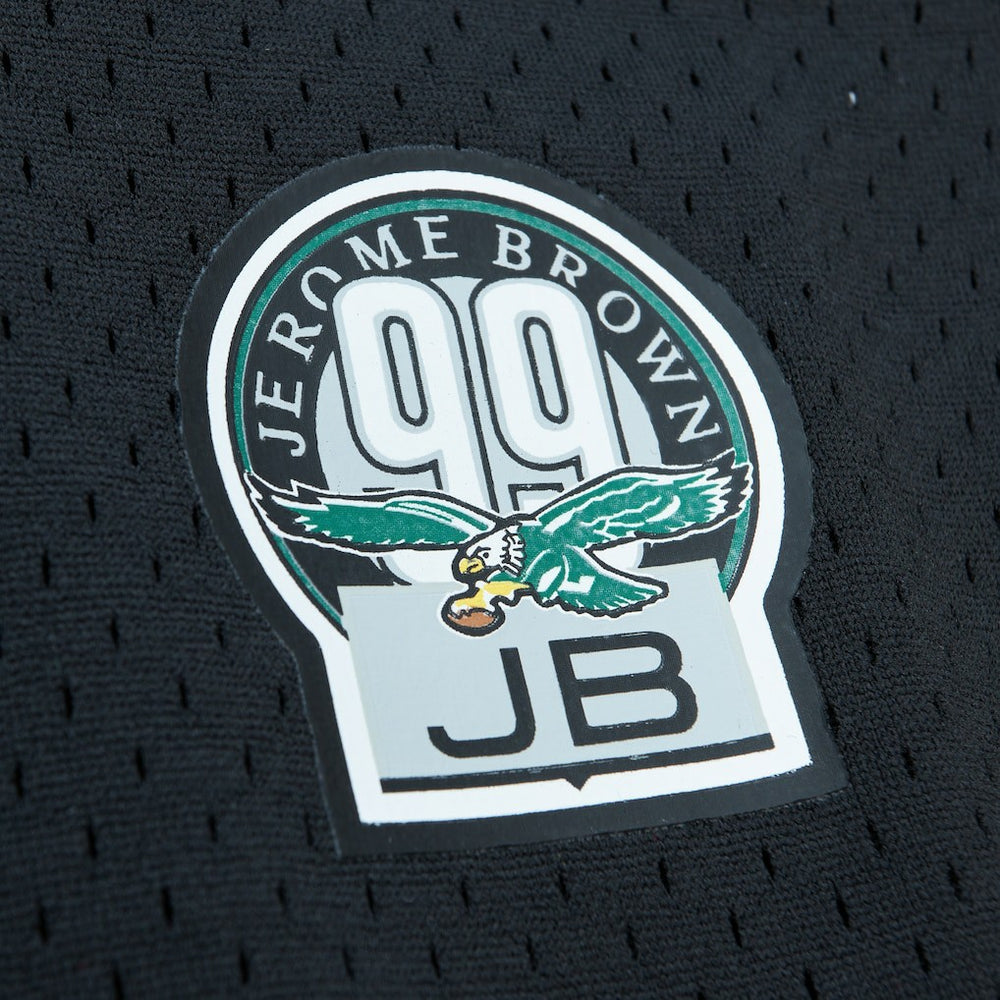 Randall Cunningham Philadelphia Eagles Retired Player Name & Number Mesh Top Black - Mitchell & Ness