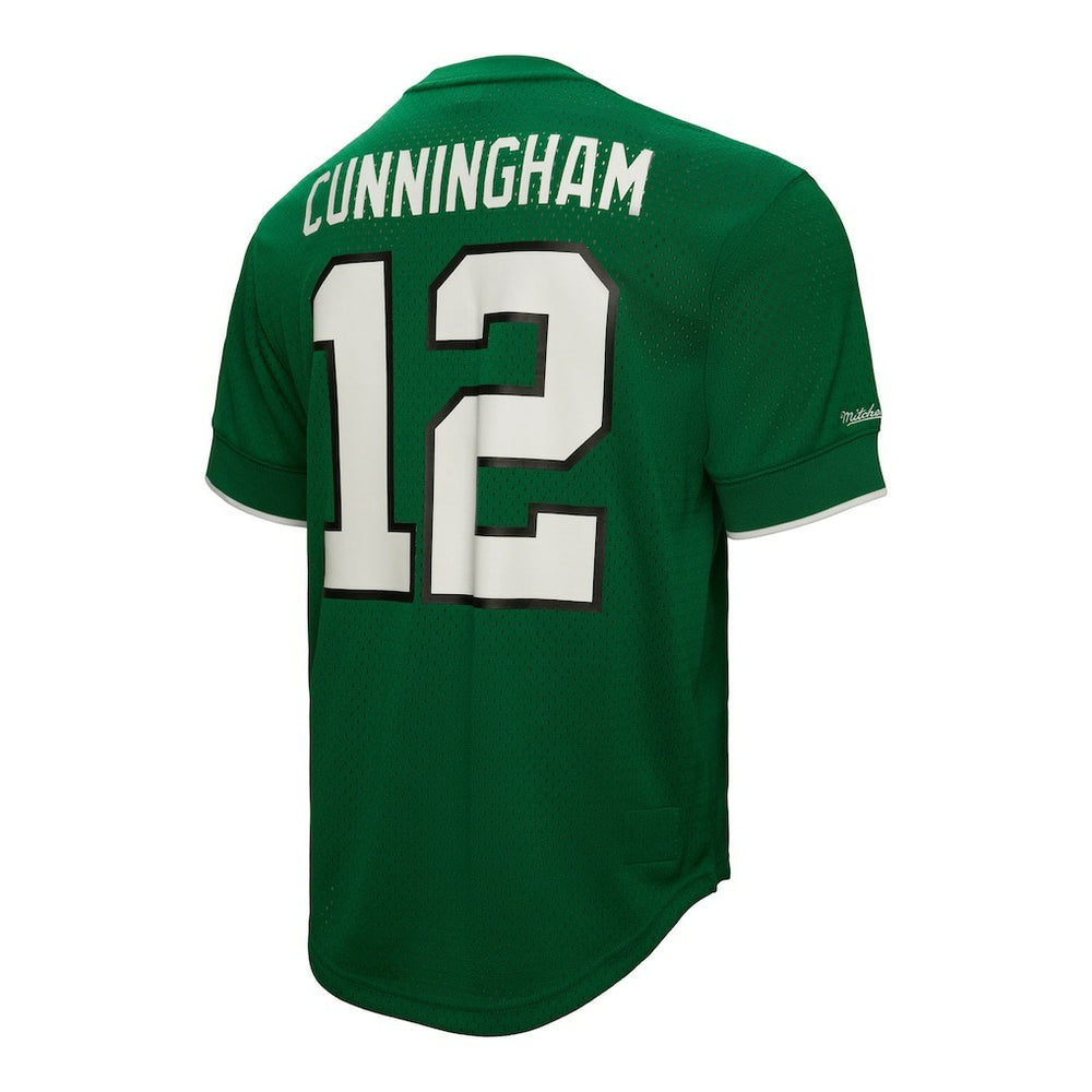 Randall Cunningham Philadelphia Eagles Retired Player Name & Number Mesh Top Kelly Green - Mitchell & Ness