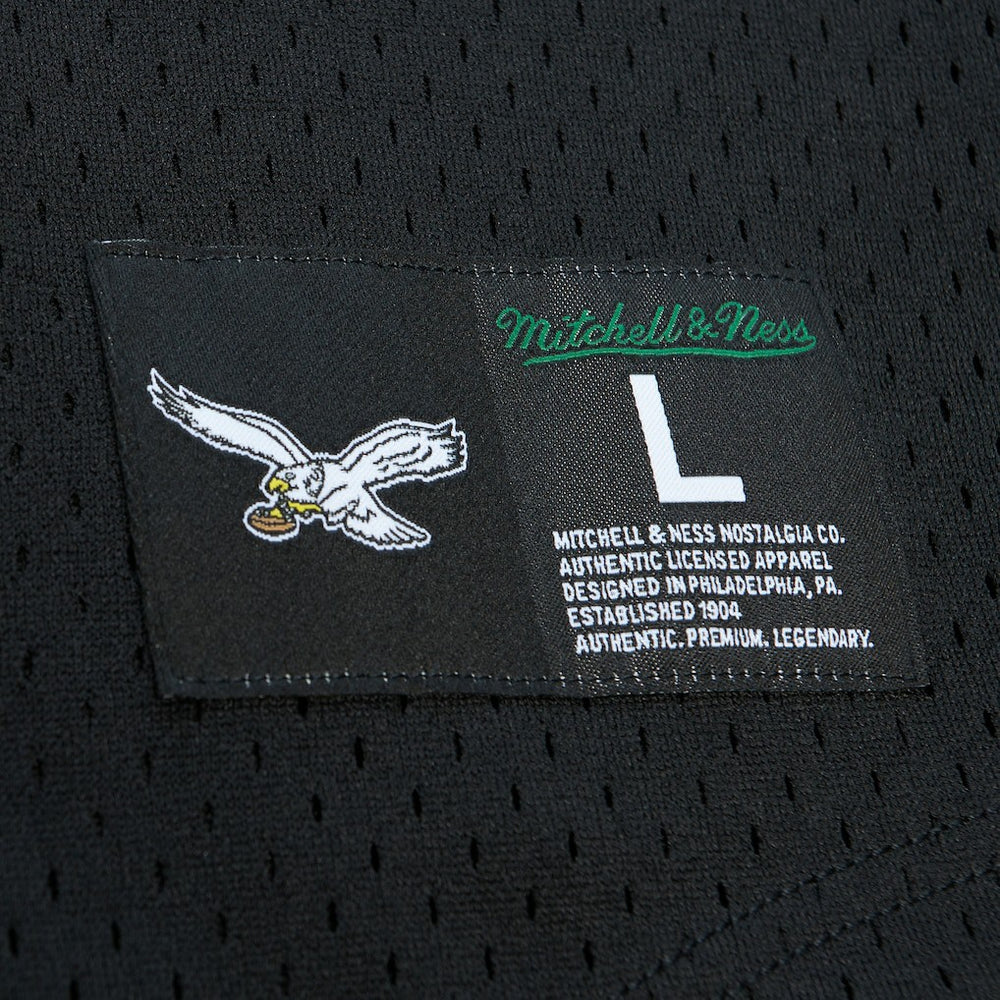 Reggie White Philadelphia Eagles Retired Player Name & Number Mesh Top Black - Mitchell & Ness