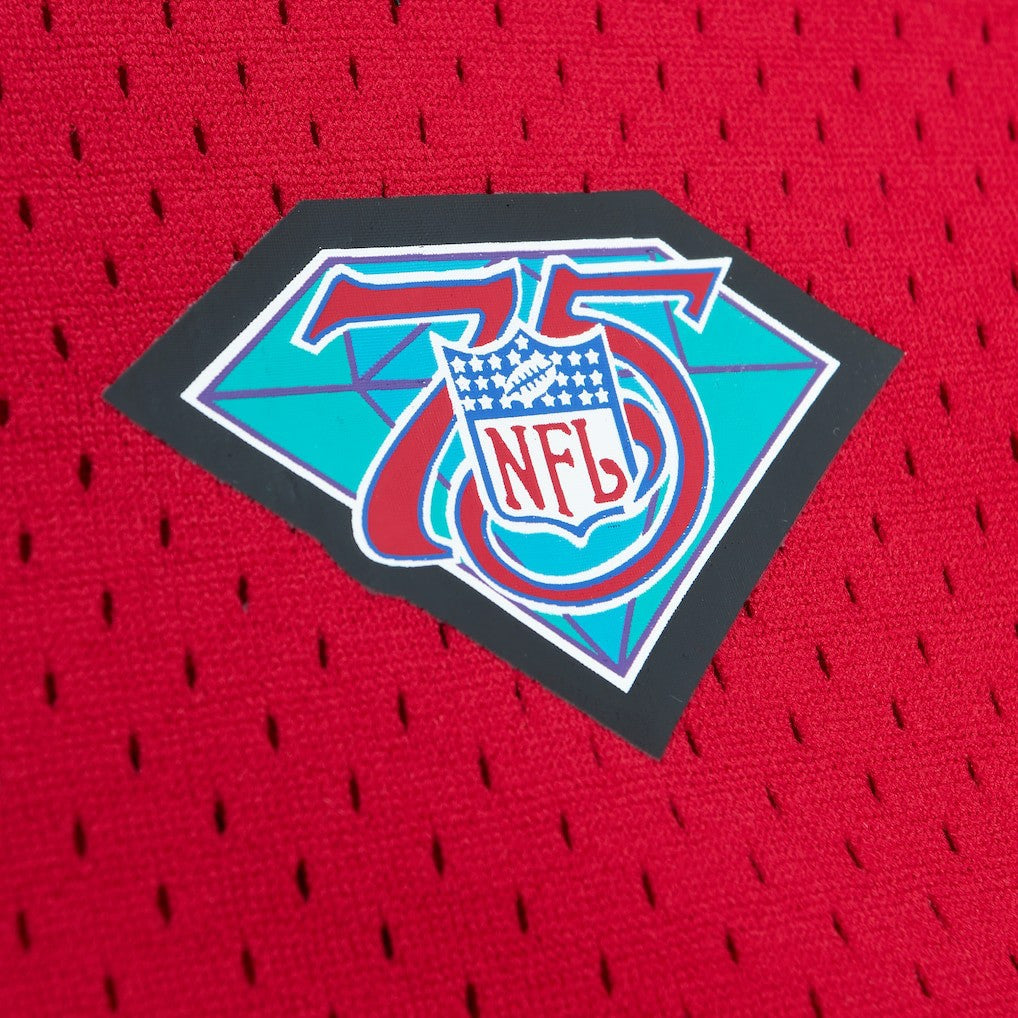 Jerry Rice San Francisco 49ers Retired Player Name & Number Mesh Top Scarlet - Mitchell & Ness