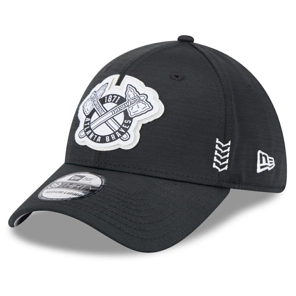Atlanta Braves New Era 2024 Clubhouse 39THIRTY Flex Hat On Sale