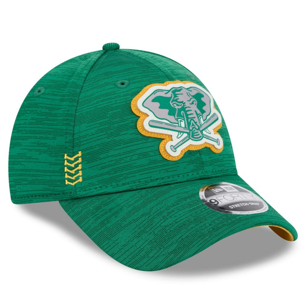 Athletics New Era 2024 Clubhouse 9FORTY Adjustable Hat for sale