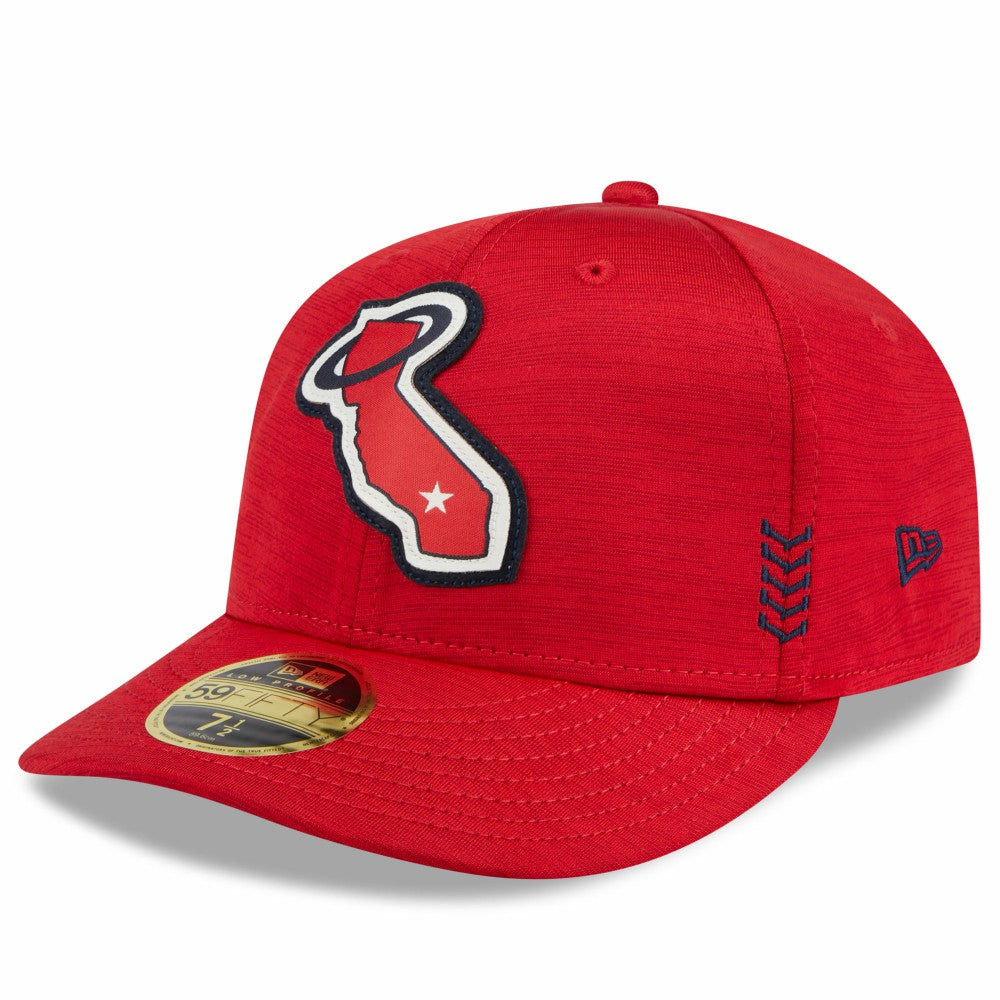 Los Angeles Angels New Era 2024 Clubhouse Low Profile 59FIFTY Fitted Hat On Sale