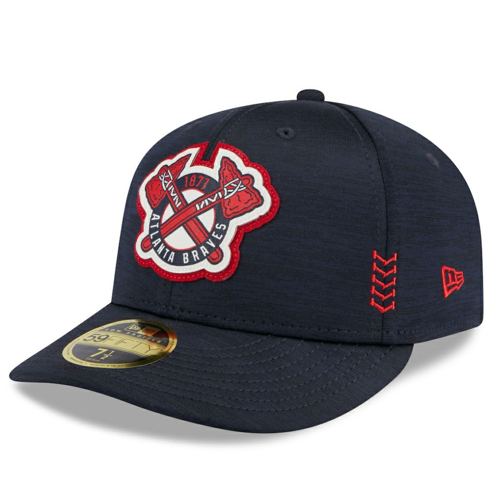 Atlanta Braves New Era 2024 Clubhouse Low Profile 59FIFTY Fitted Hat Clearance