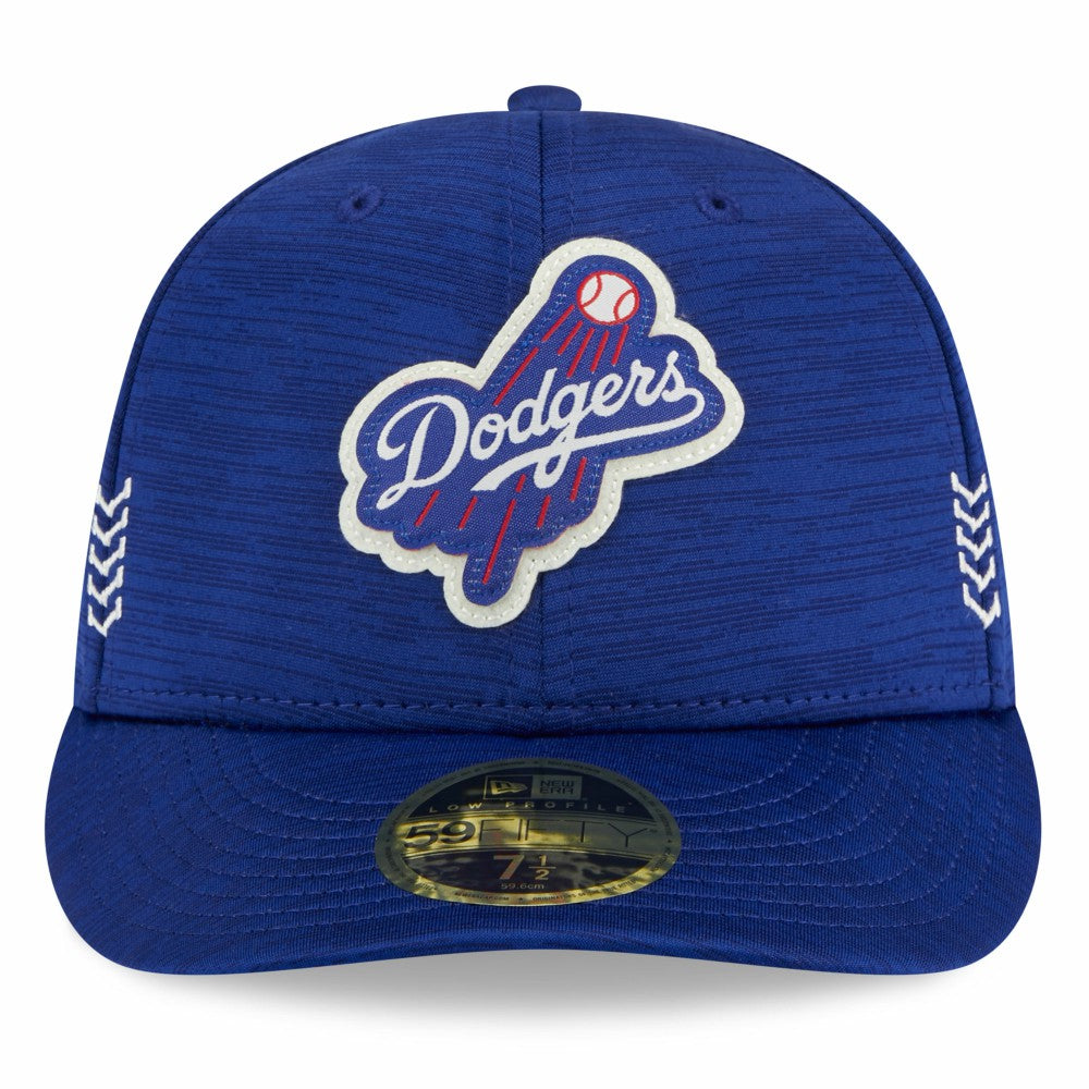 Los Angeles Dodgers New Era 2024 Clubhouse Low Profile 59FIFTY Fitted Hat Lifestyle