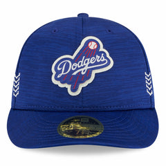 Los Angeles Dodgers New Era 2024 Clubhouse Low Profile 59FIFTY Fitted Hat Lifestyle