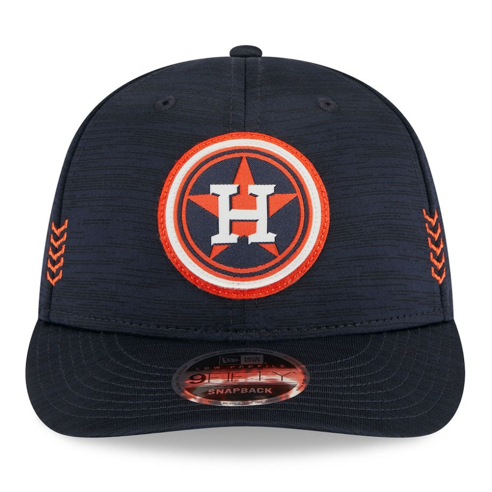 Houston Astros New Era 2024 Clubhouse Low Profile 9FIFTY Snapback Hat discount
