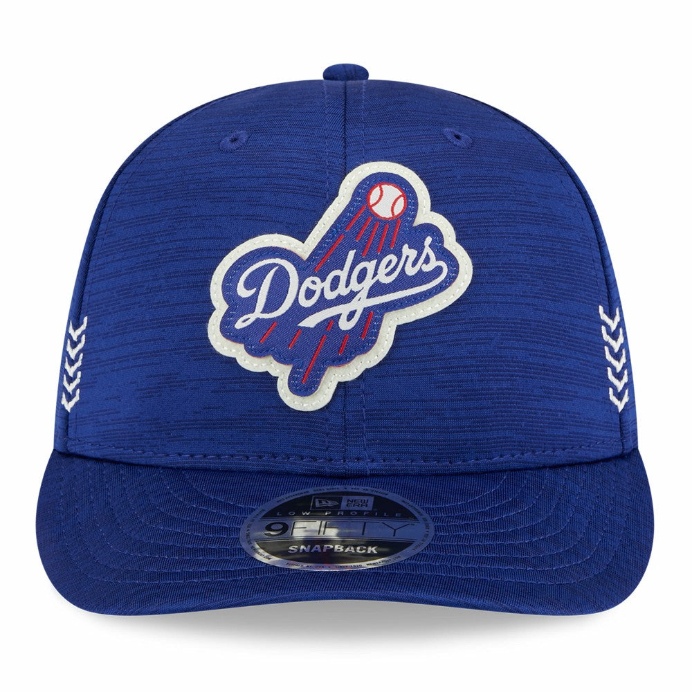 Los Angeles Dodgers New Era 2024 Clubhouse Low Profile 9FIFTY Snapback Hat for sale